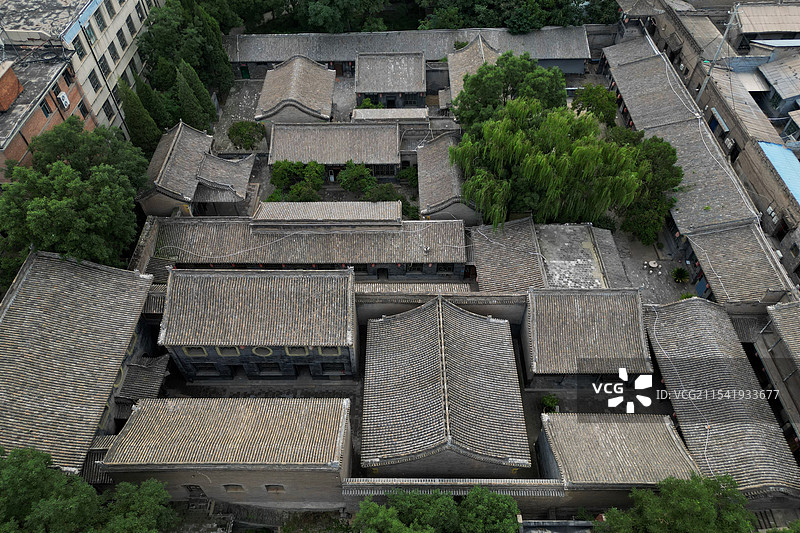 晋中太谷孔祥熙宅园图片素材