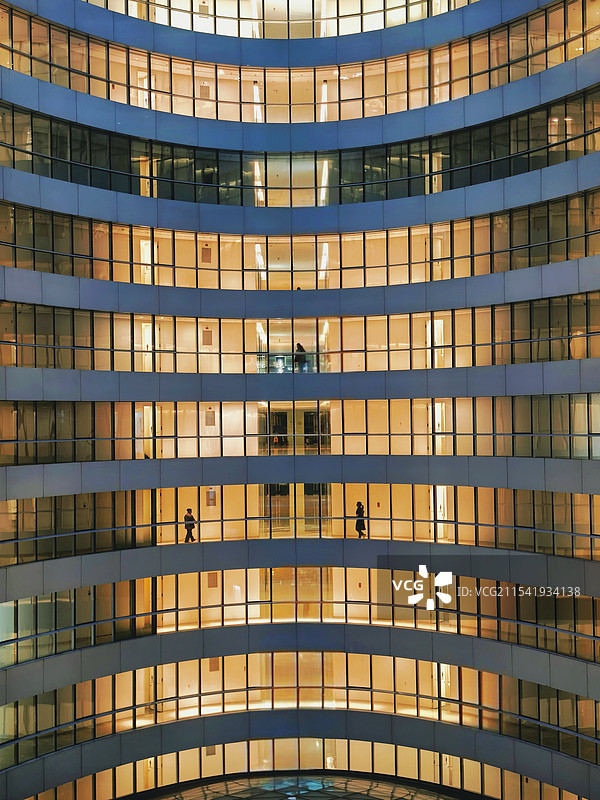 银河soho办公楼图片素材