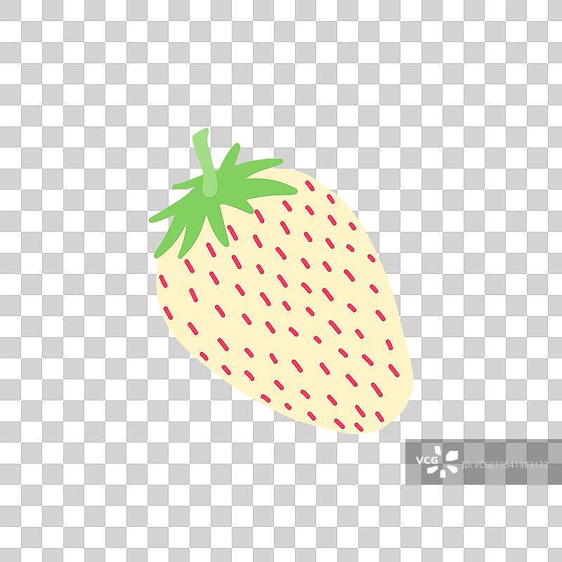 新鲜的淡草莓极简风格图片素材