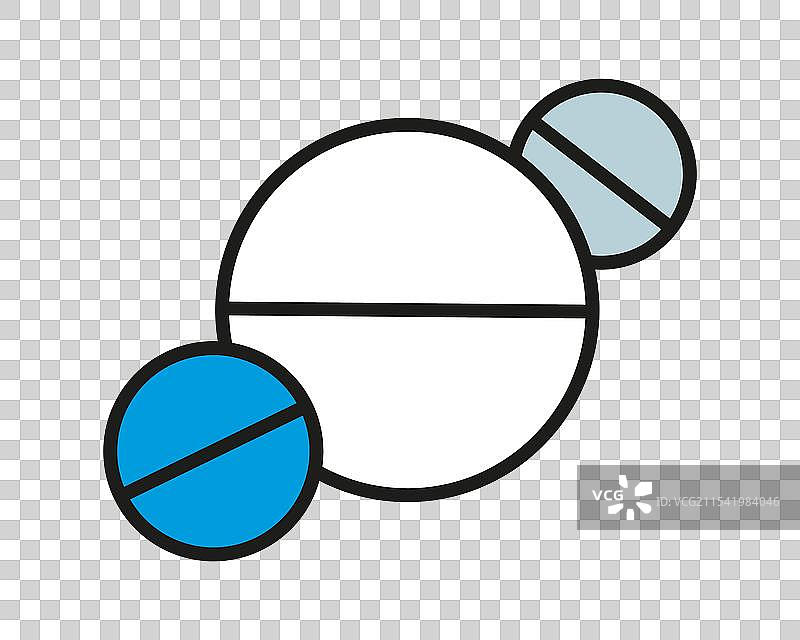 圆形药丸组药片药房产品图片素材