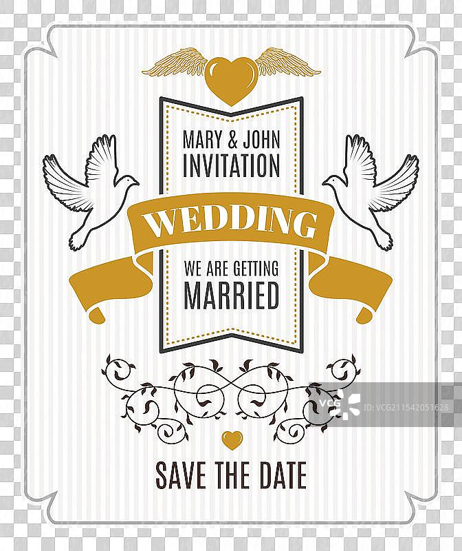 婚礼海报邀请函，祝福幸福图片素材