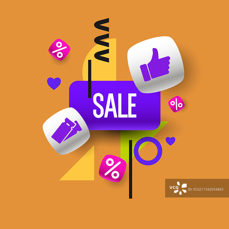 销售海报的宣传图像图片素材