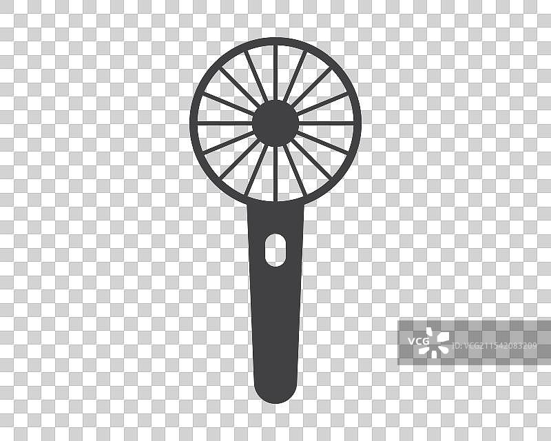 时尚吹风机线条图标图片素材