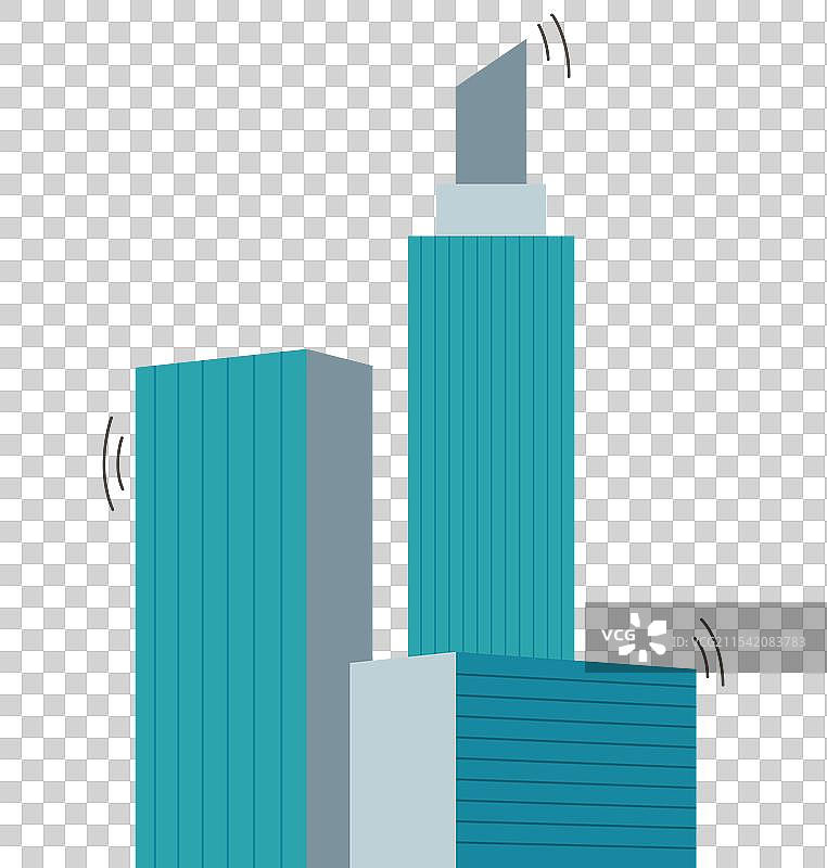 地震震级尺度及其影响图片素材