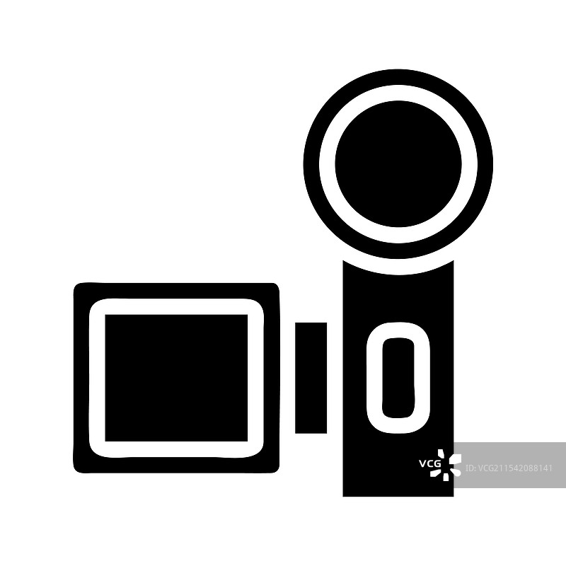 摄像机图标，电影制作录制概念图片素材