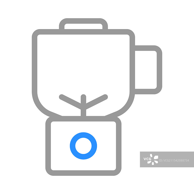 健康生活方式和营养的搅拌机图标图片素材