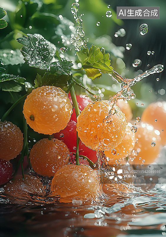 【AI数字艺术】水果摄影图片素材