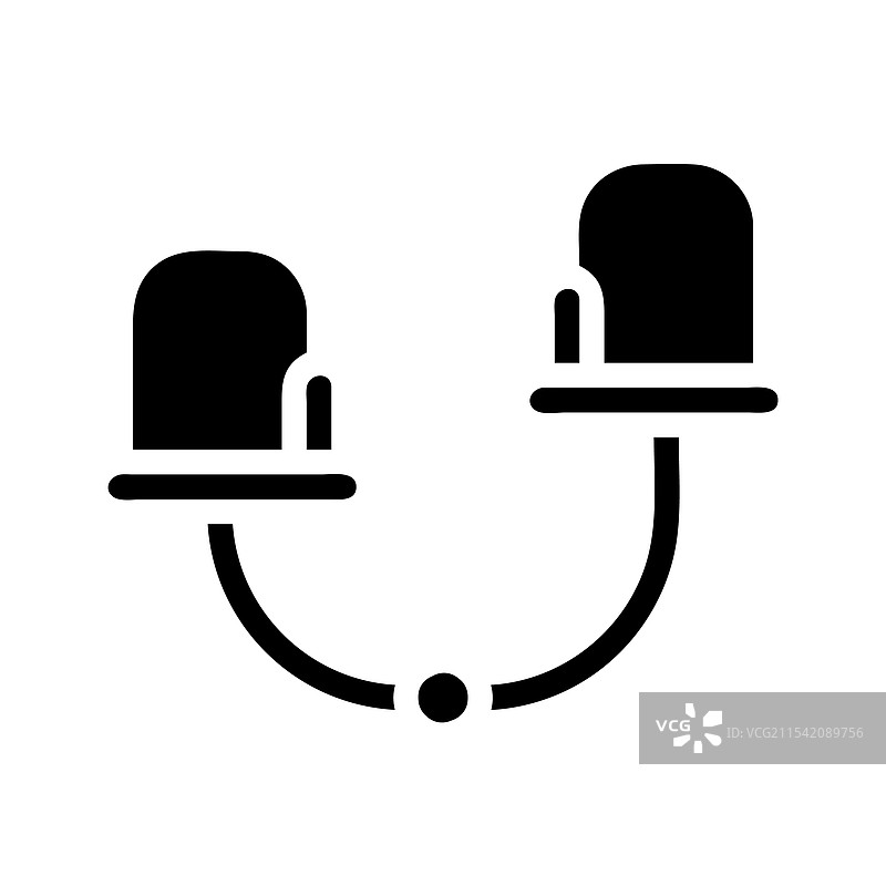 两个相连的电影院座位，电影约会的概念图片素材