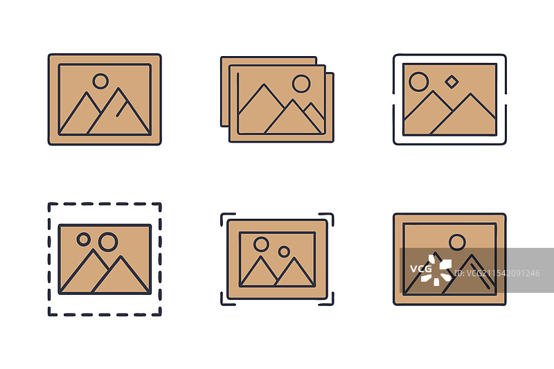 剪贴画中的图标轮廓包图片素材