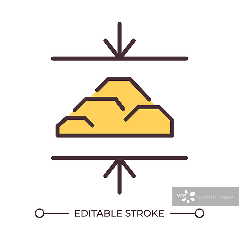 通过按压材料研究矿石的RGB颜色图片素材