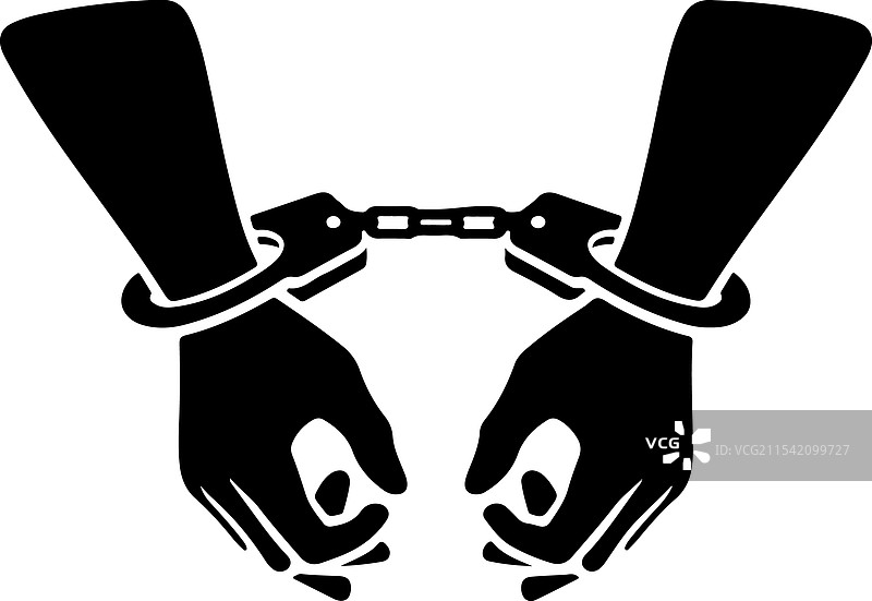 手铐、脚镣或束缚器图标图片素材