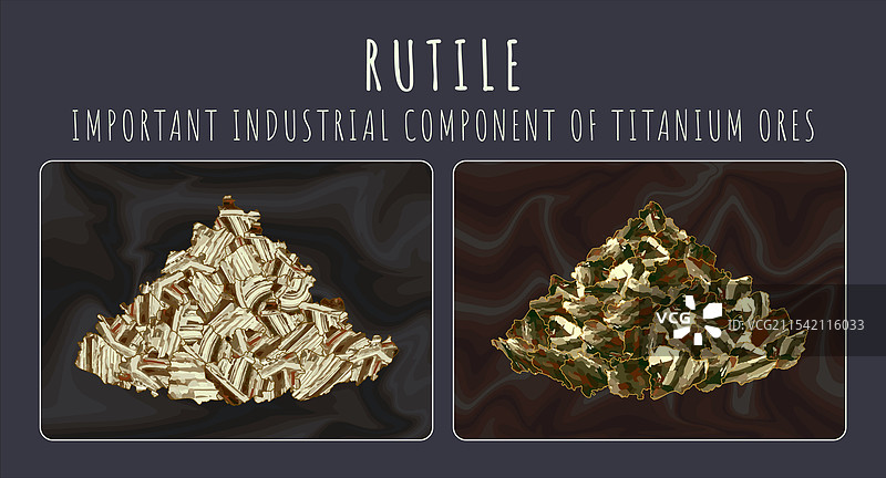 工业用钛矿石图片素材