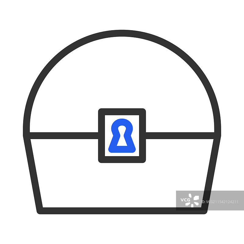 宝箱图标，象征财富与神秘图片素材