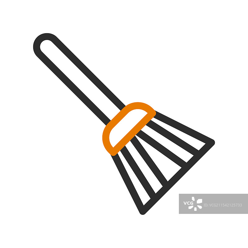 清洁、扫地和家务的扫帚图标图片素材