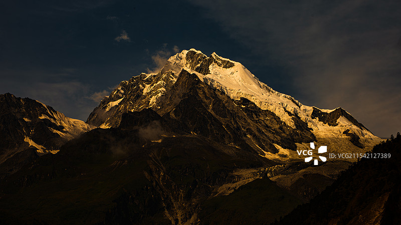 甘孜州海螺沟景区图片素材