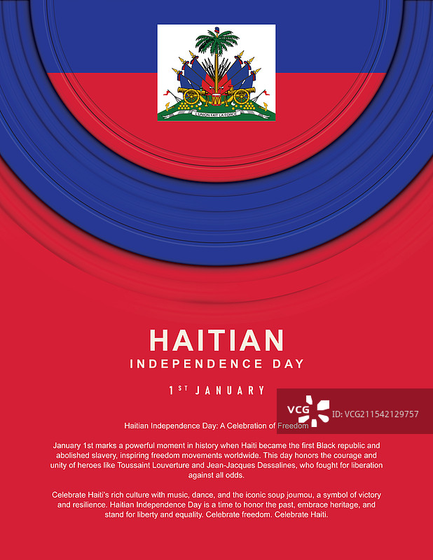 海地独立日背景图片素材