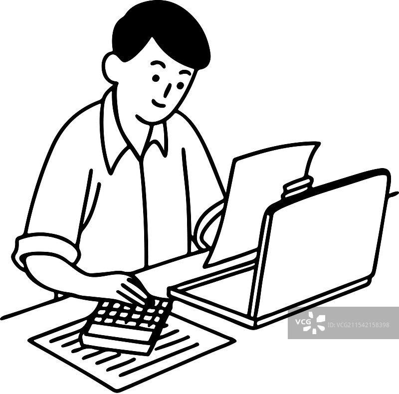 成熟的年轻商人图片素材