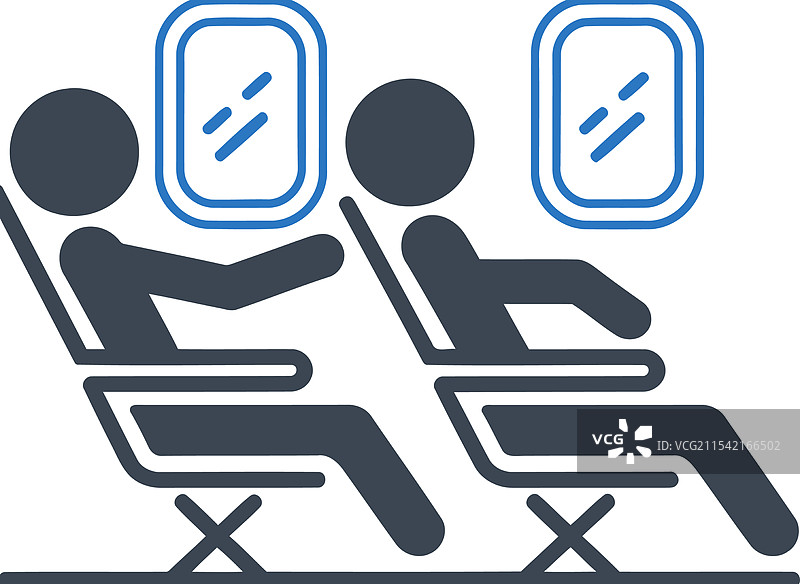 靠在后座的人物图标图片素材