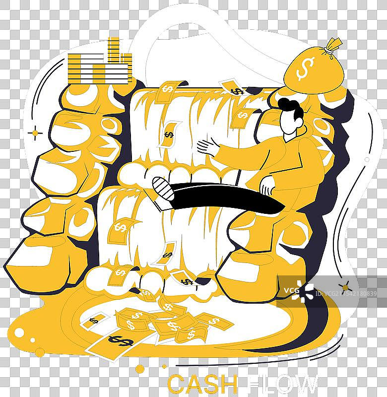 被动收入，资金，沉默合伙人加入图片素材