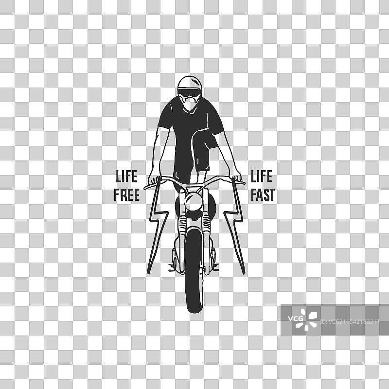 特技摩托车骑手图片素材