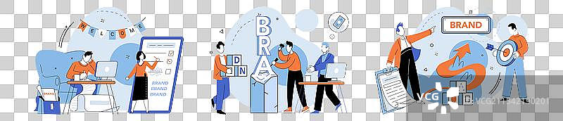 品牌建设趋势当前影响设计图片素材