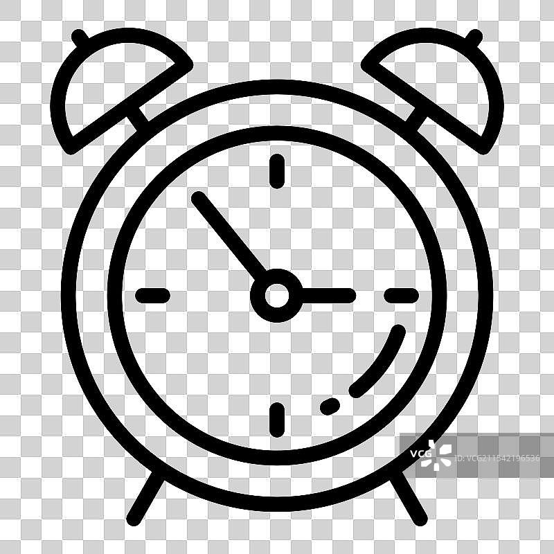 学校和教育图标的警报线图标图片素材