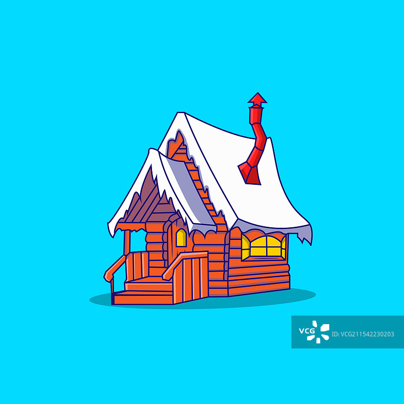 雪屋艺术图片素材