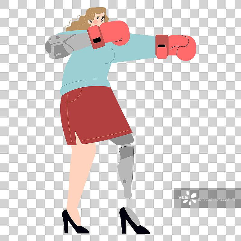 多元化的女性商人扁平设计图片素材