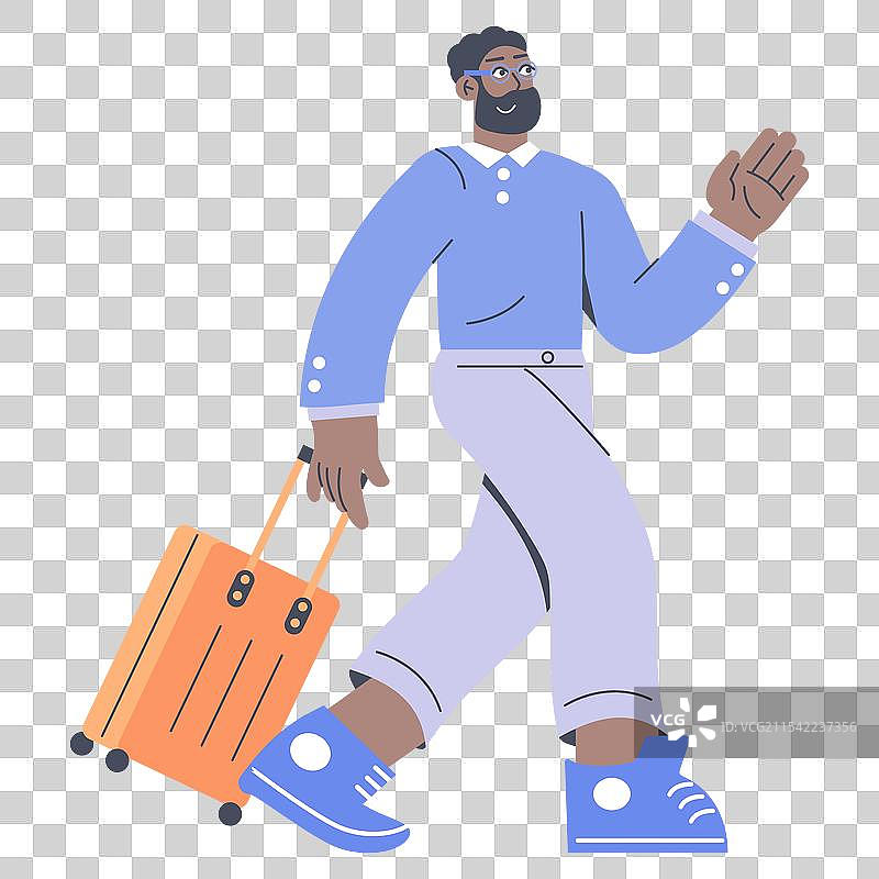 平面设计的商人图片素材