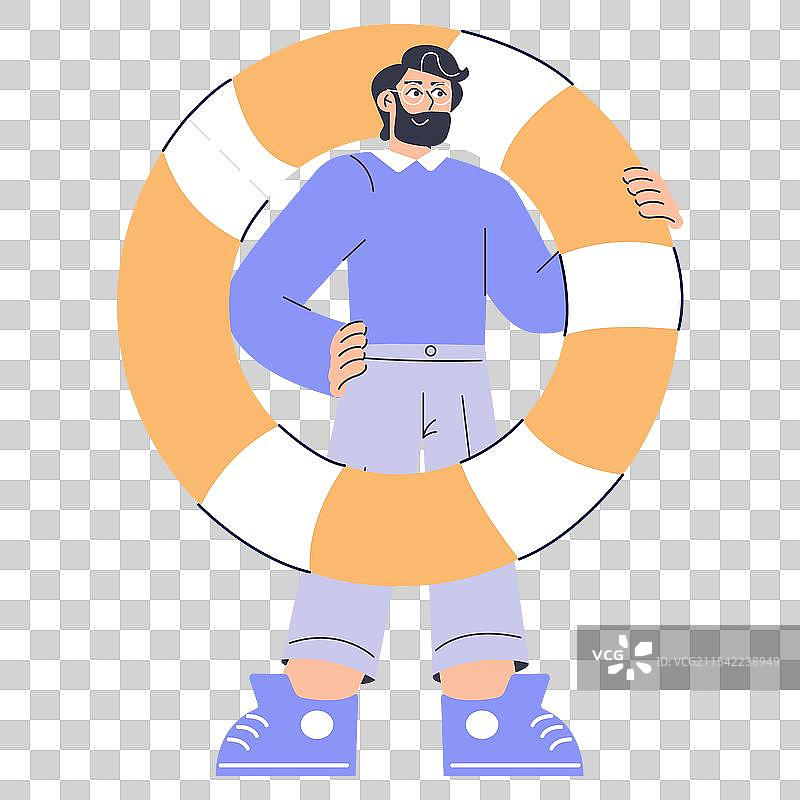 多元化的商人扁平设计图片素材