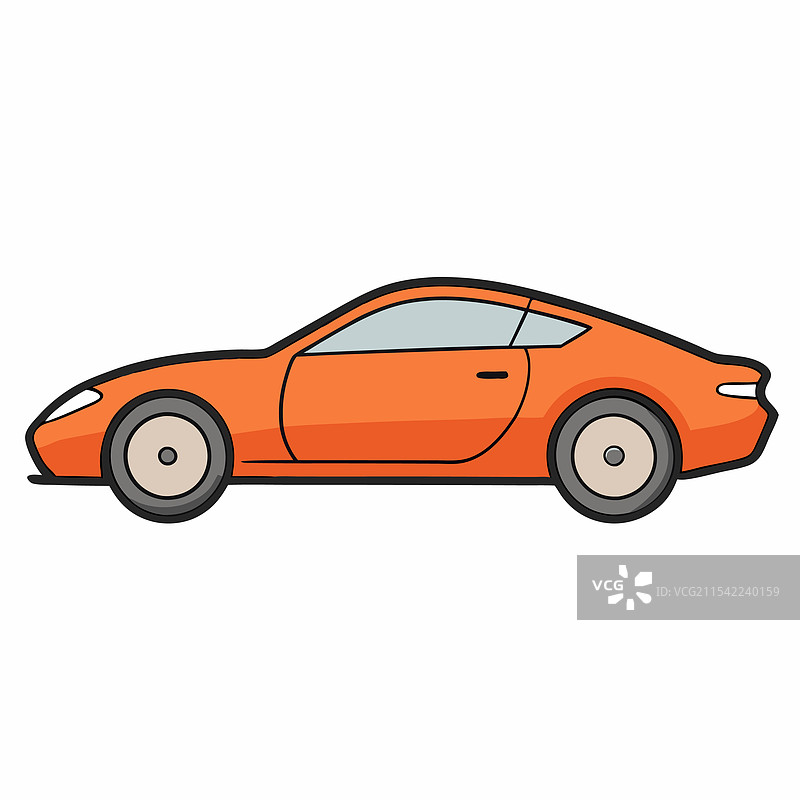 阿斯顿·马丁汽车扁平设计图片素材