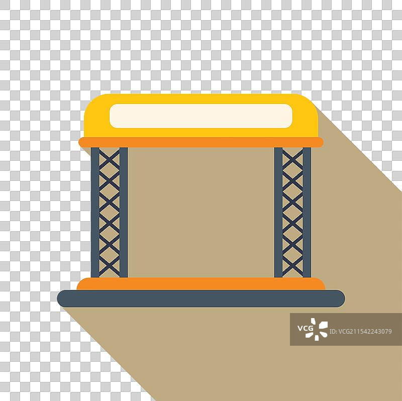 户外活动推广展位，空白白色背景图片素材