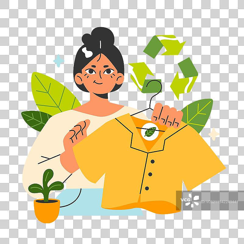 零废弃和循环经济的再利用图片素材