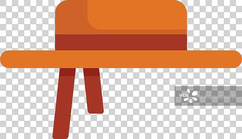 棕色皮革狩猎帽，带下巴带图片素材