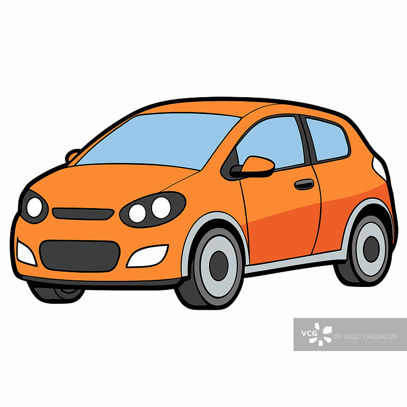 雪佛兰汽车扁平化设计图片素材