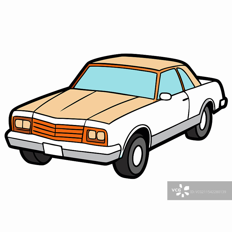 雪佛兰汽车扁平化设计图片素材