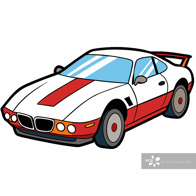 玛莎拉蒂汽车扁平设计图片素材