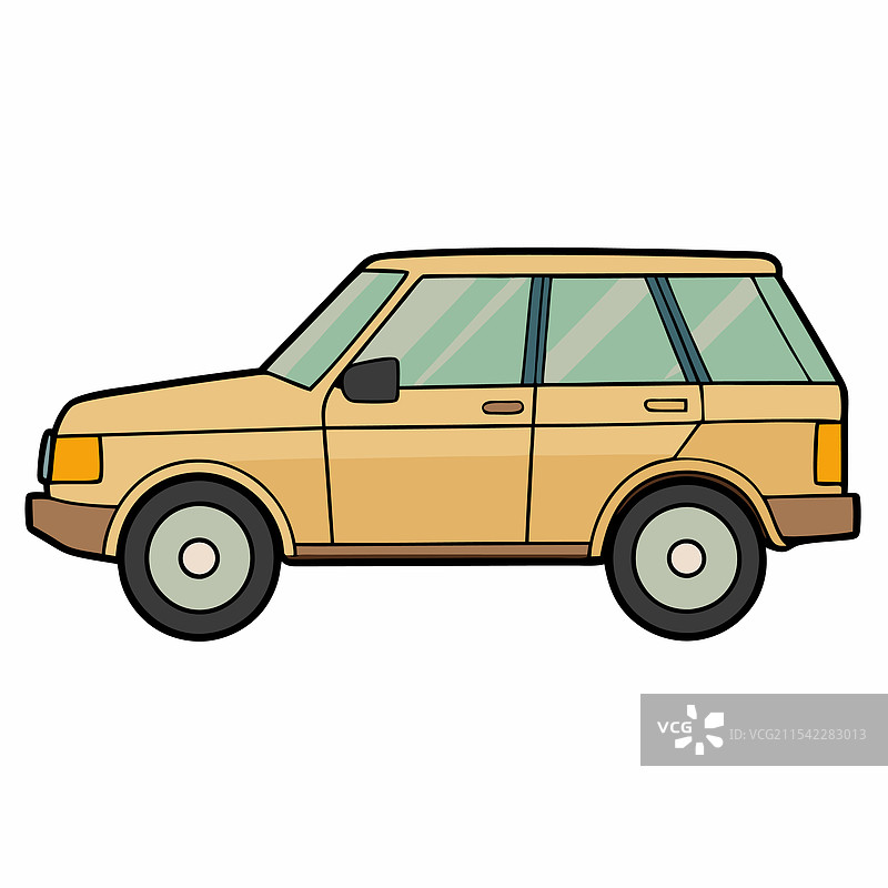 平面设计的路虎汽车图片素材