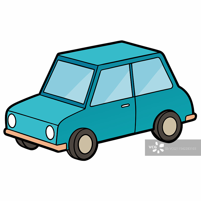 劳斯莱斯汽车扁平设计图片素材