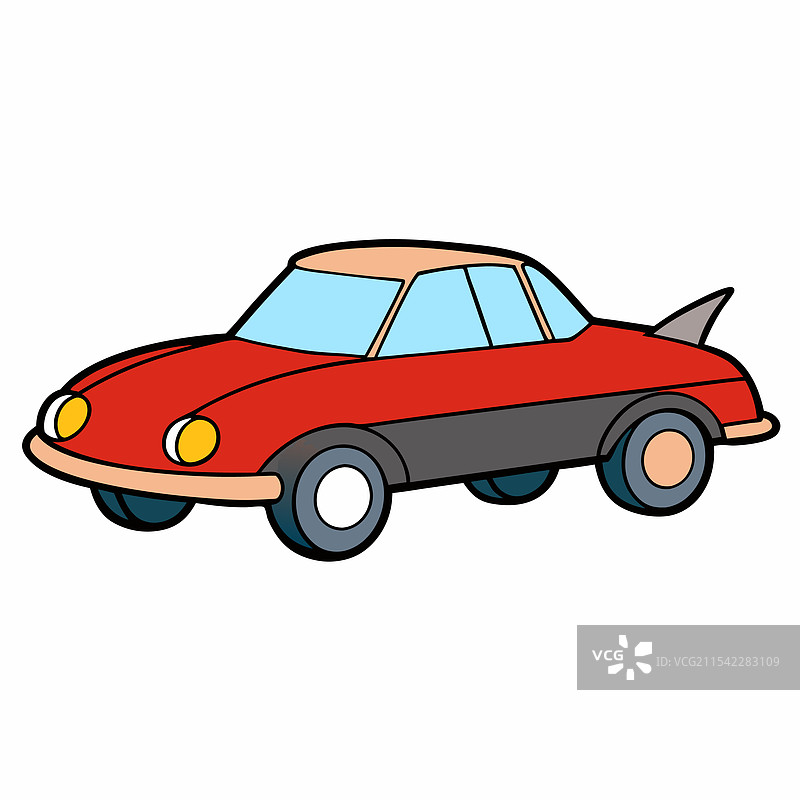 劳斯莱斯汽车扁平设计图片素材