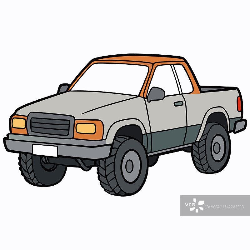 丰田汽车扁平设计图片素材