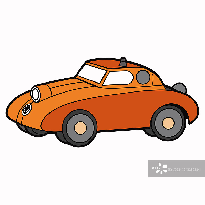 布加迪汽车扁平设计图片素材