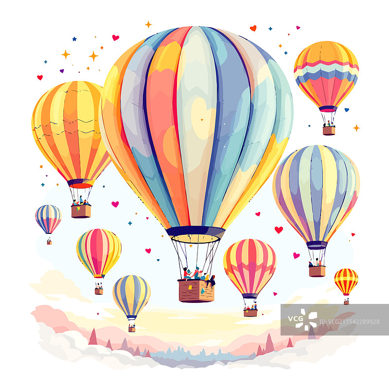 热气球图片素材