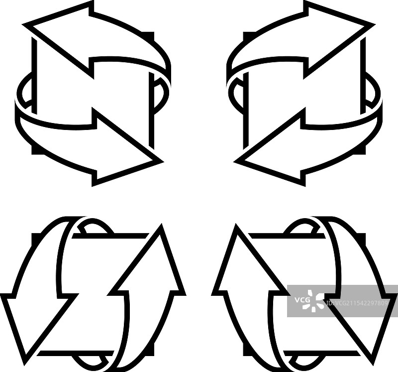 指针的线条画图片素材