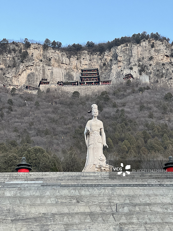 邯郸市涉县5A级景点-娲皇宫组图图片素材