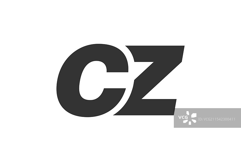 cz techno 可编辑字体标志用于企业图片素材