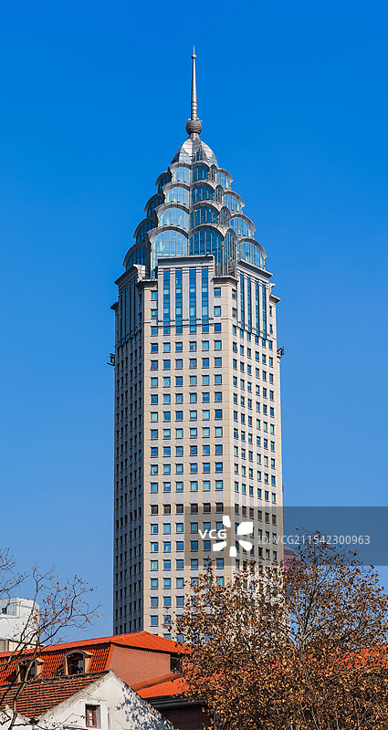 上海市老建筑酒店大楼图片素材