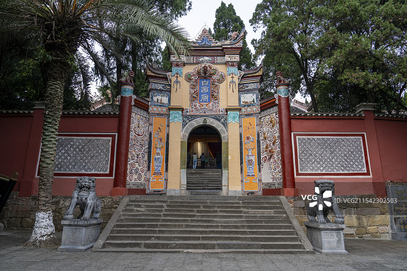 重庆奉节白帝城白帝庙图片素材