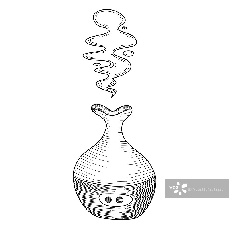 优雅的香薰扩散器图片素材