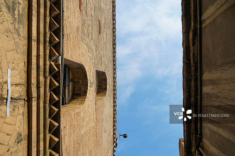 河南省郑州市巩义市，全国重点文物保护单位康百万庄园图片素材